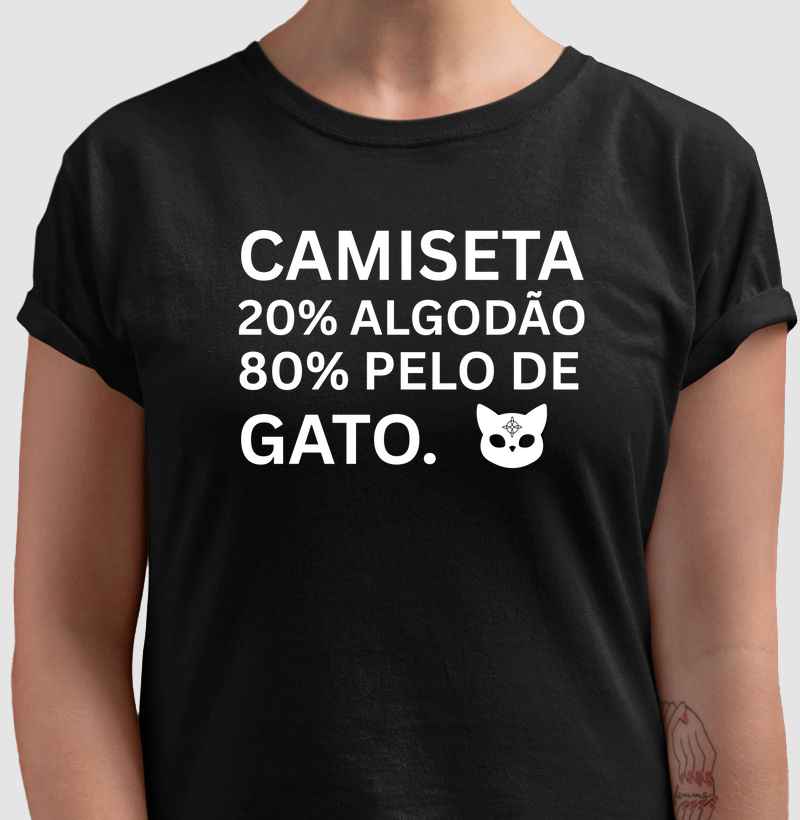 80% Pelo de Gato (Camiseta)