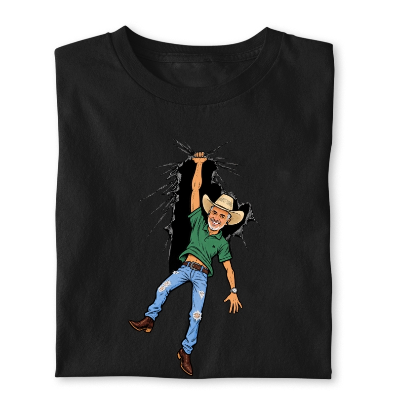 Camiseta Laércio Arruda ( O Bagaceira ) | OxenteWear