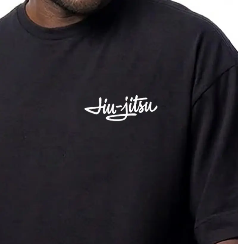Jiu-jitsu Grafite minimalista