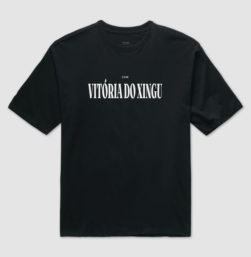 Vitória do Xingu | Tipografia PA - Camiseta Oversized