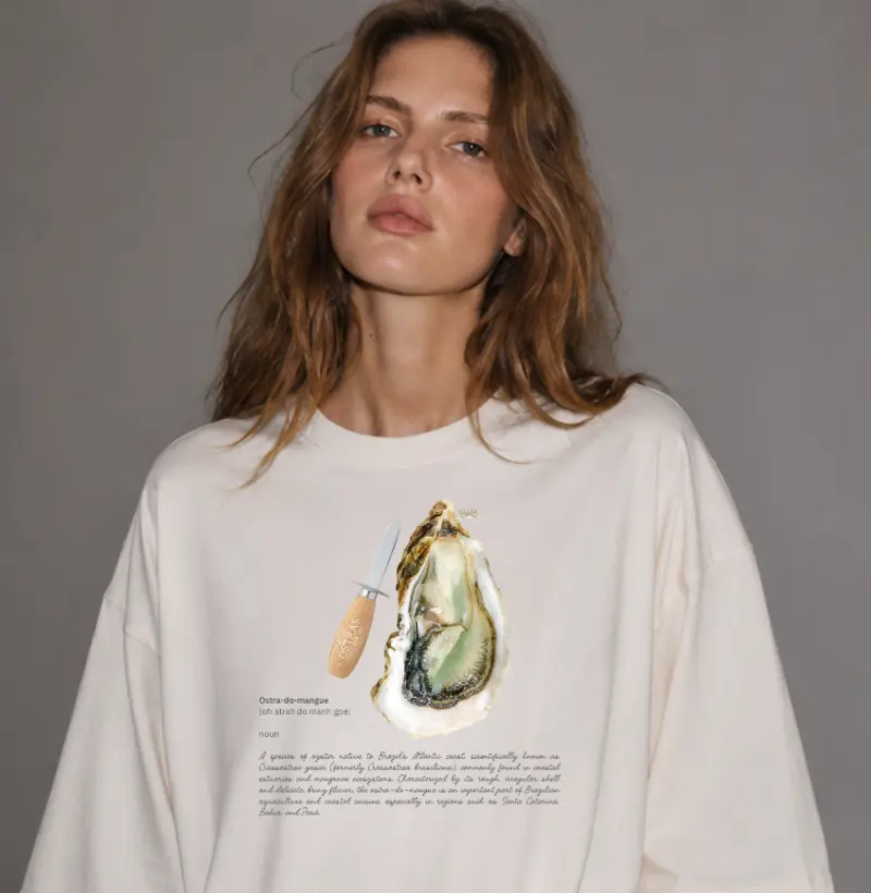 Camiseta Oversized Brazil`s Atlantic - por Enfim
