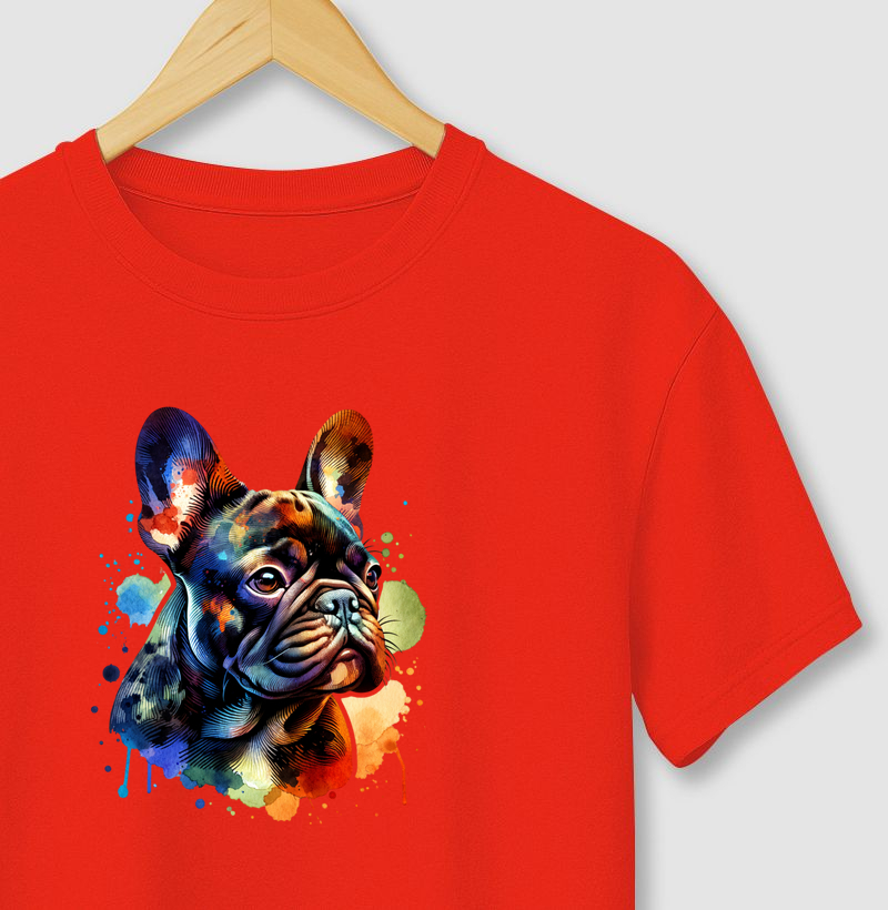 Camiseta Bulldog Francês