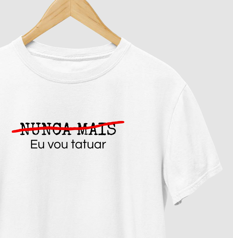 Nunca mais vou tatuar.