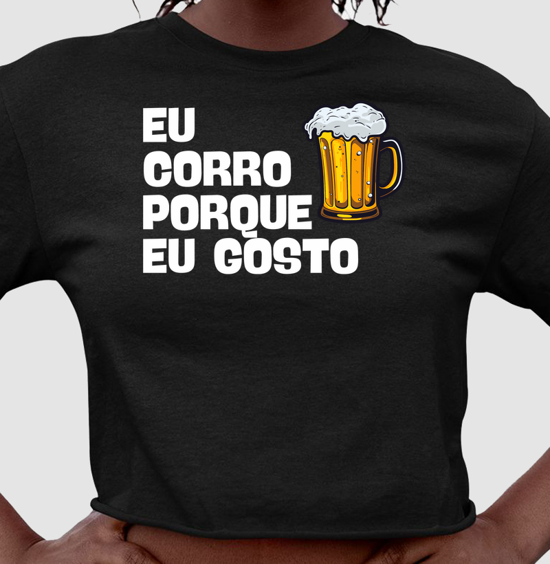 Eu Corro Porque Eu Gosto - cerveja