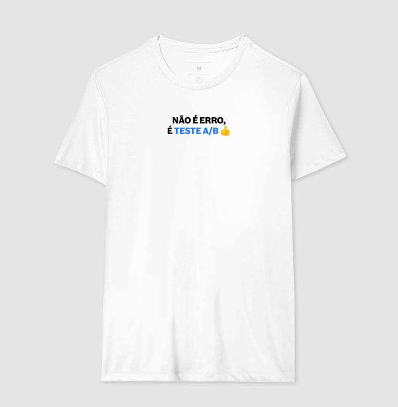 Camiseta  Teste A/B - Preta