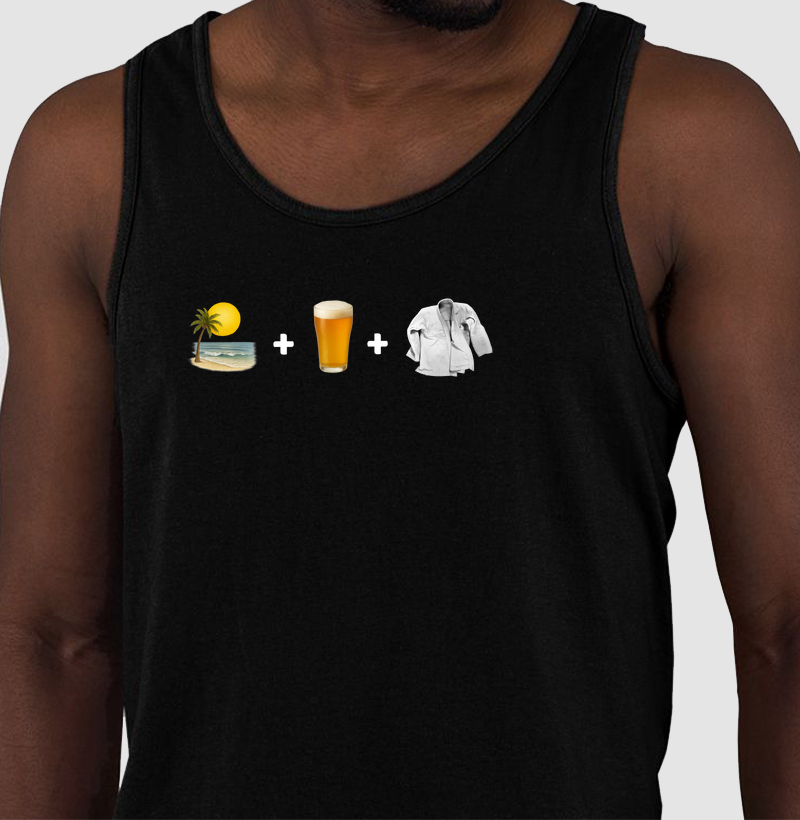 Praia, cerveja e jiu-jitsu