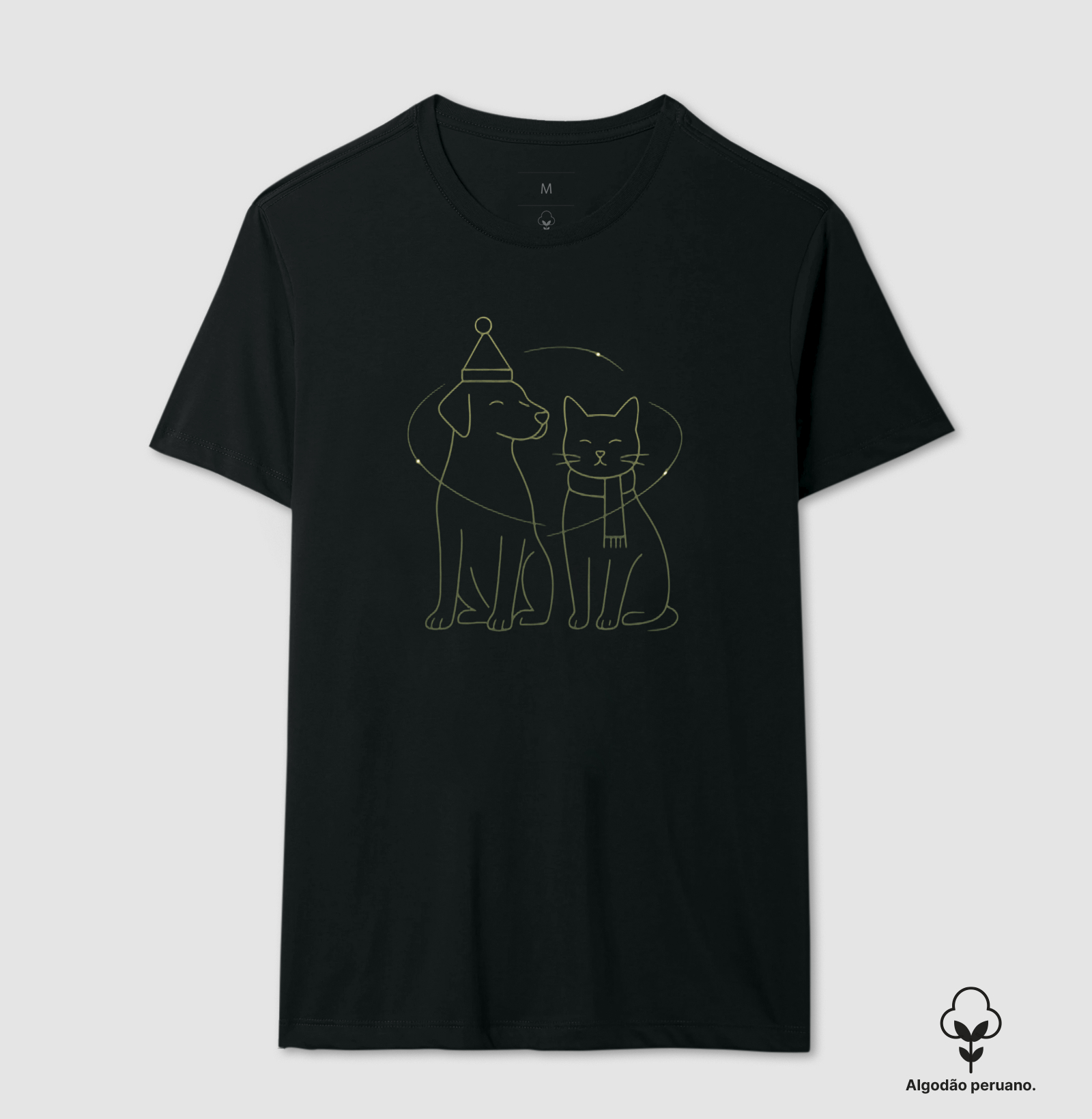 Cão e gato natal
