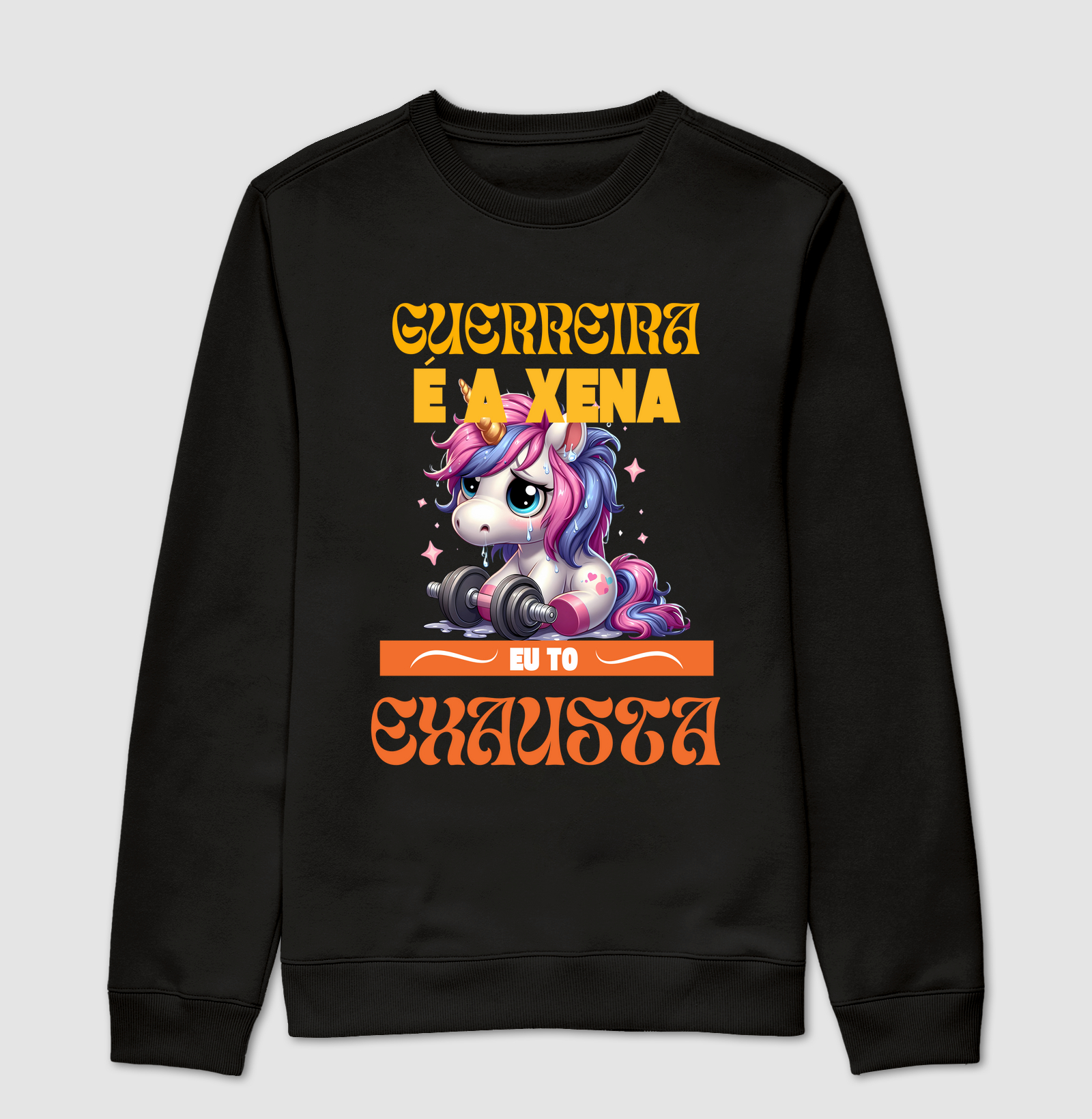 Guerreira é a Xena, eu tô exausta