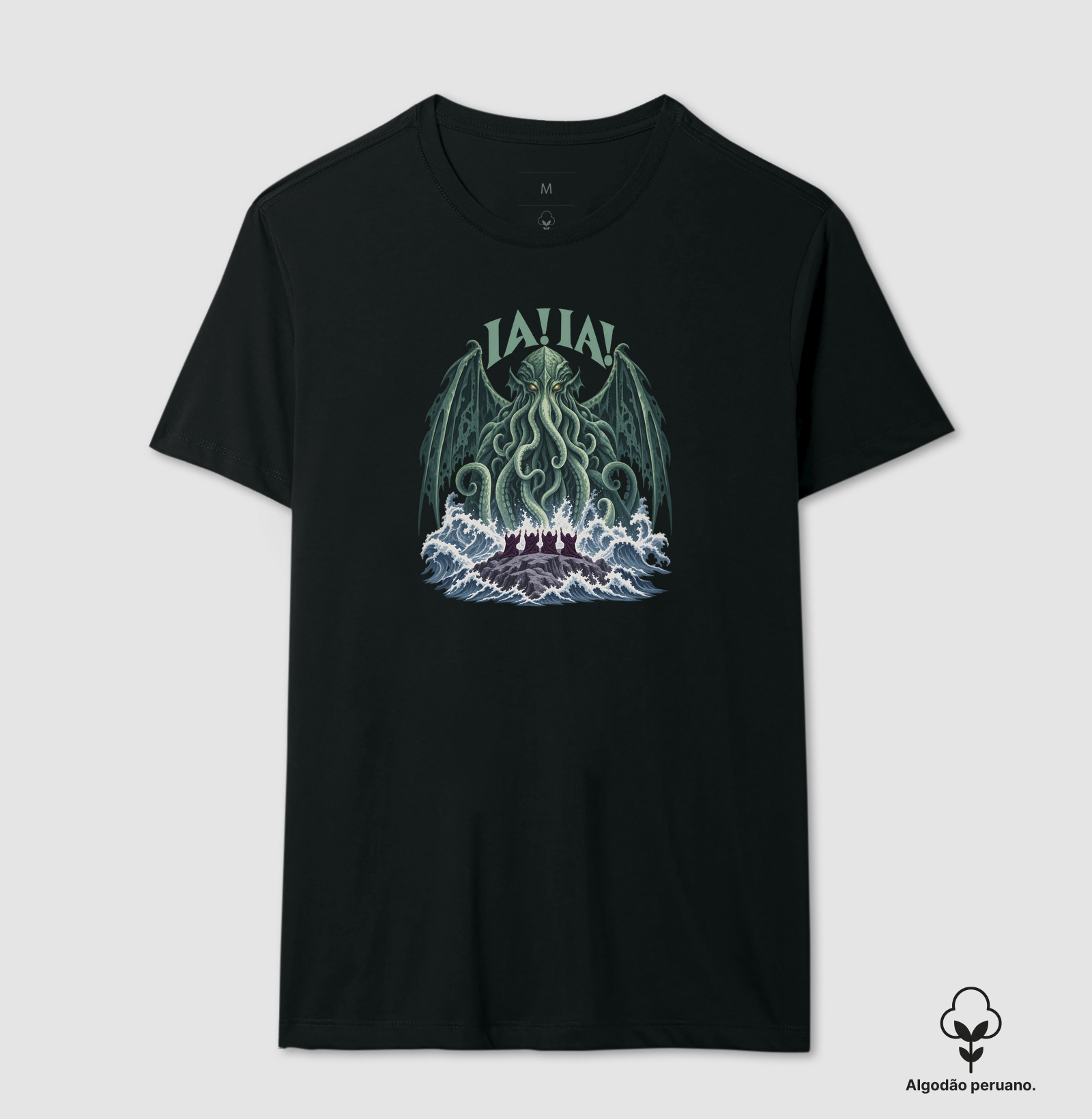 IA! IA! - Camiseta Algodão Peruano