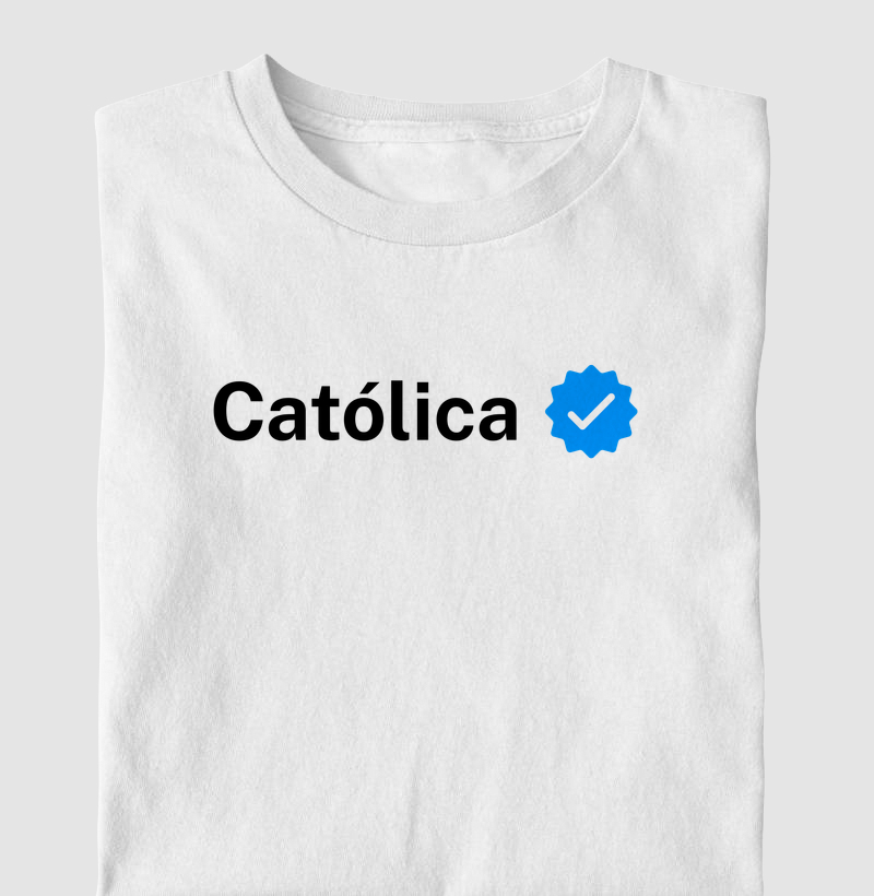 Camiseta Católica Verificado
