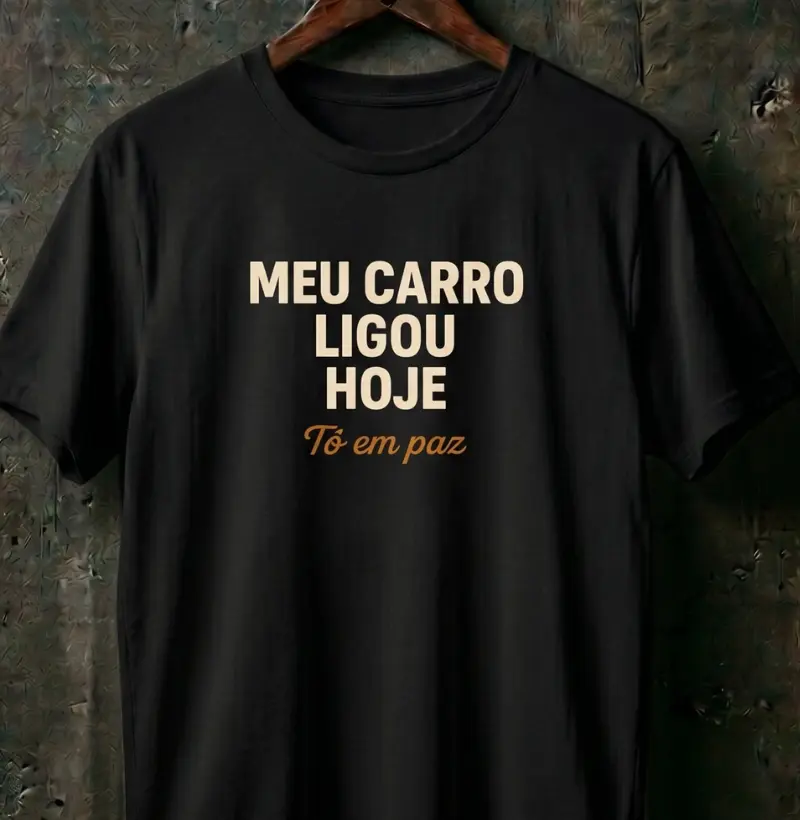 Meu carro ligou hoje