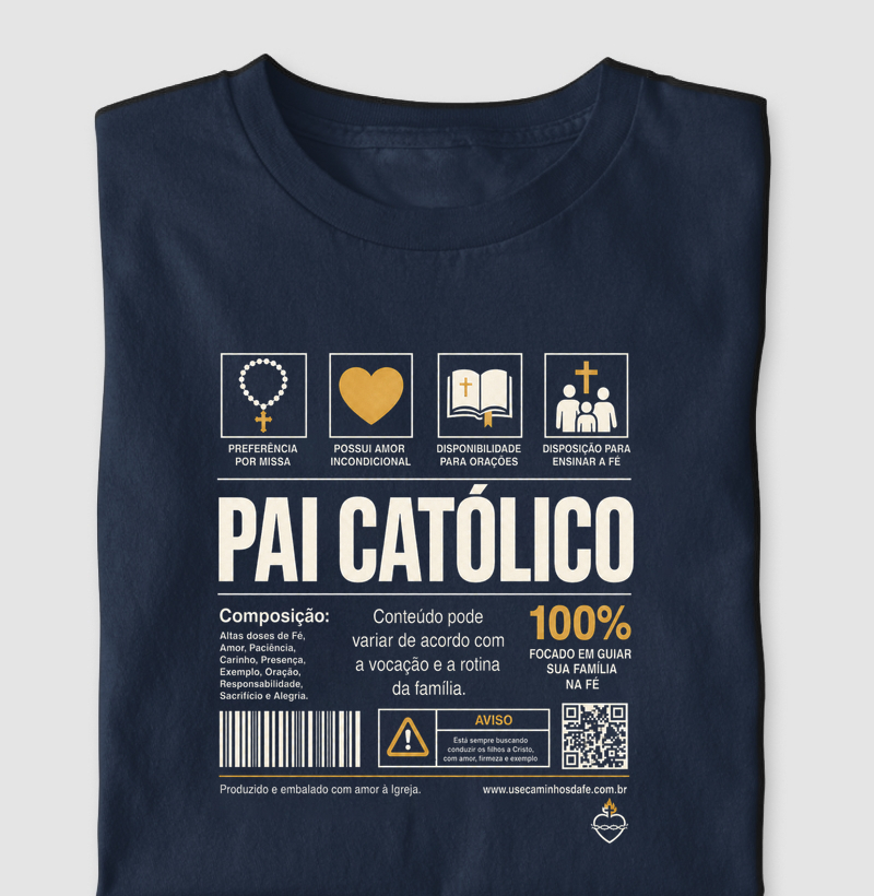Pai Católico Etiqueta