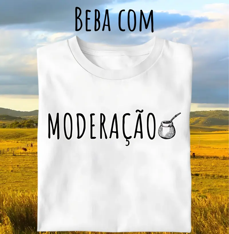 Camiseta Beba com Moderação