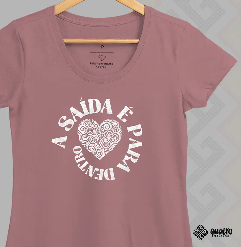 Saída para dentro