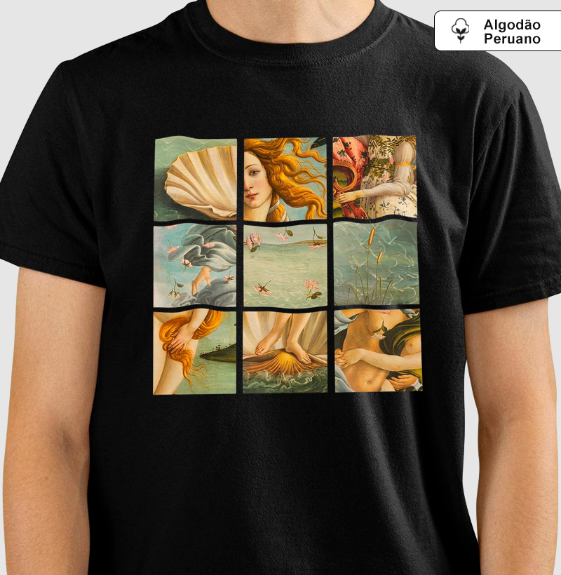 Camiseta Botticelli Gallery Algodão Premium 