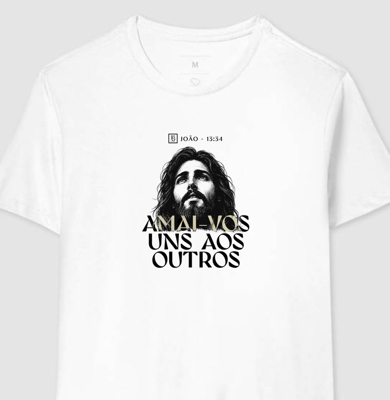 Camiseta Maior Amor Não Há | João 13:34