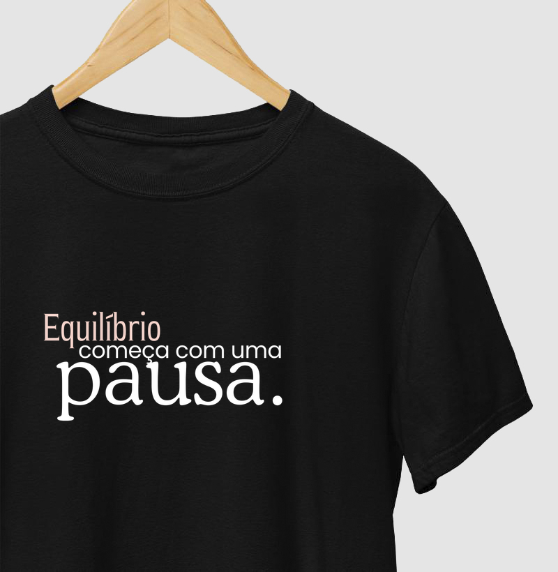 Equilíbrio começa com uma Pausa!
