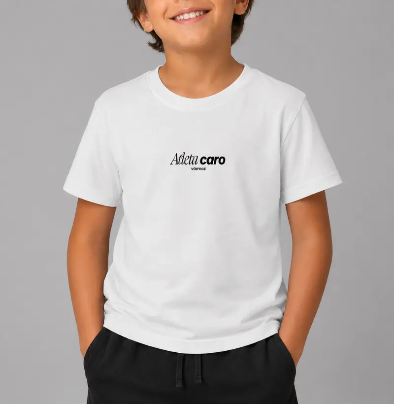 T-shirt infantil - Atleta caro