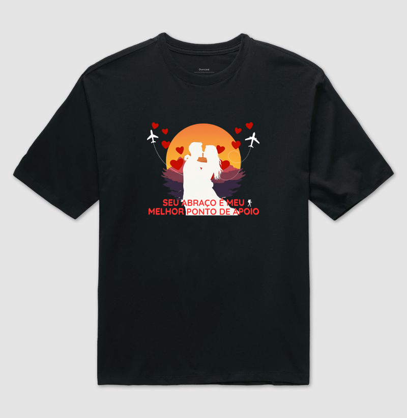 Camiseta Estampa Casal Pôr do Sol | Excursionista
