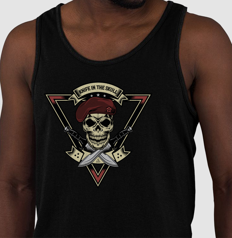 Knife in the skull Faca na Caveira