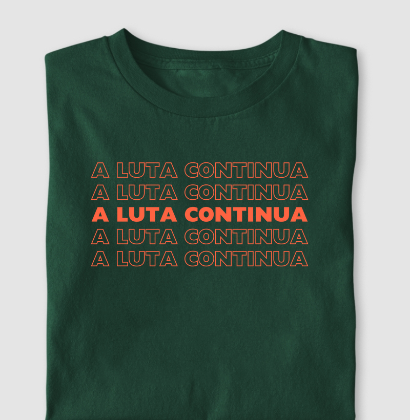 Camiseta Original A Luta Continua