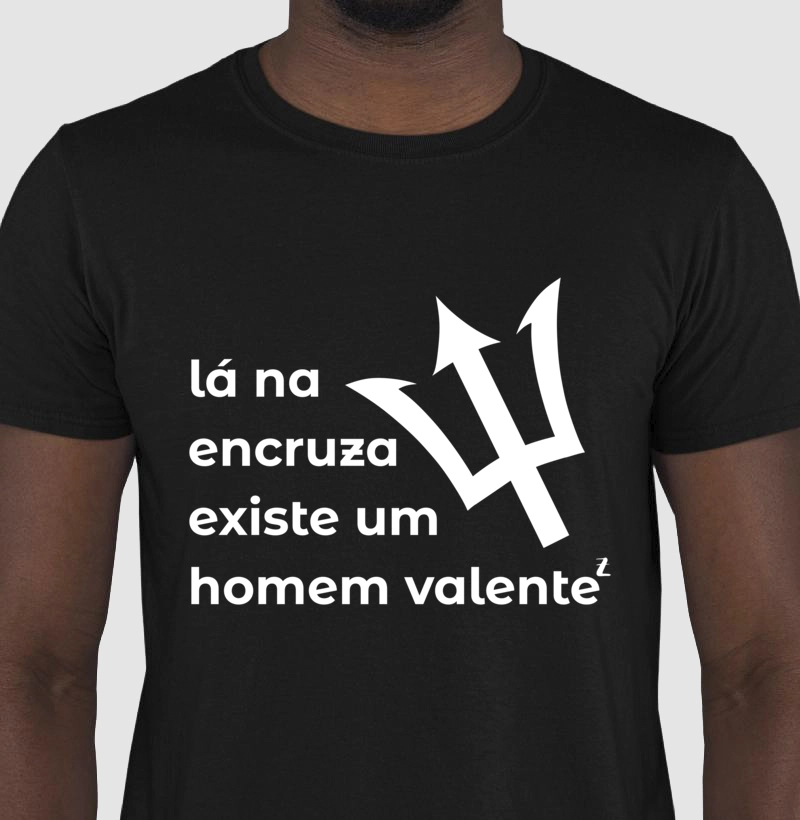 Exu - Lá na encruza existe um homem valente 