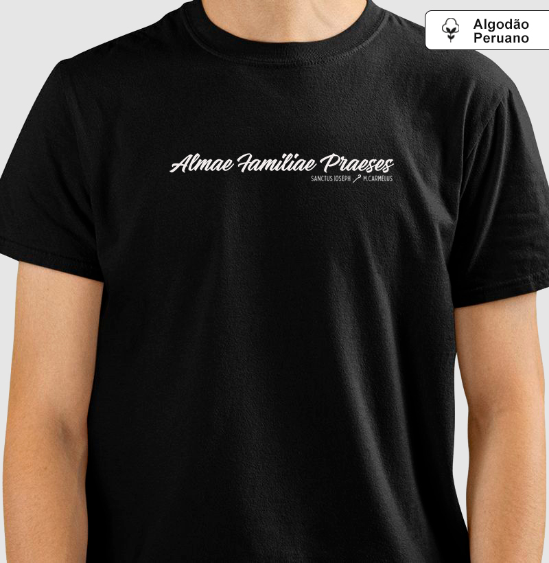 Camiseta - São José - "Almae Familiae Praeses"