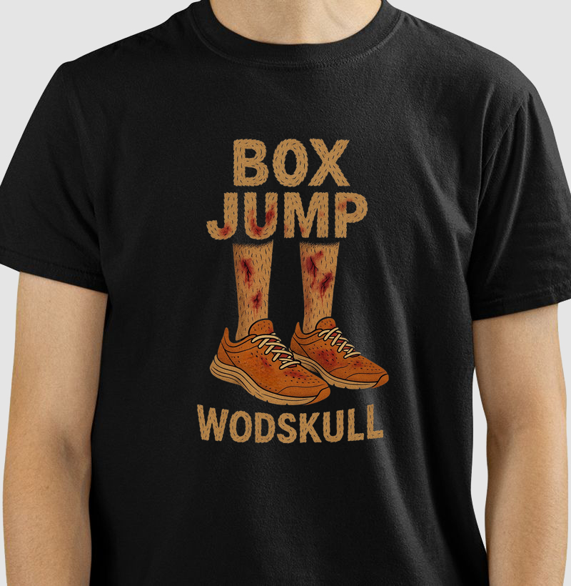 Camiseta Canela Ralada Box Jump