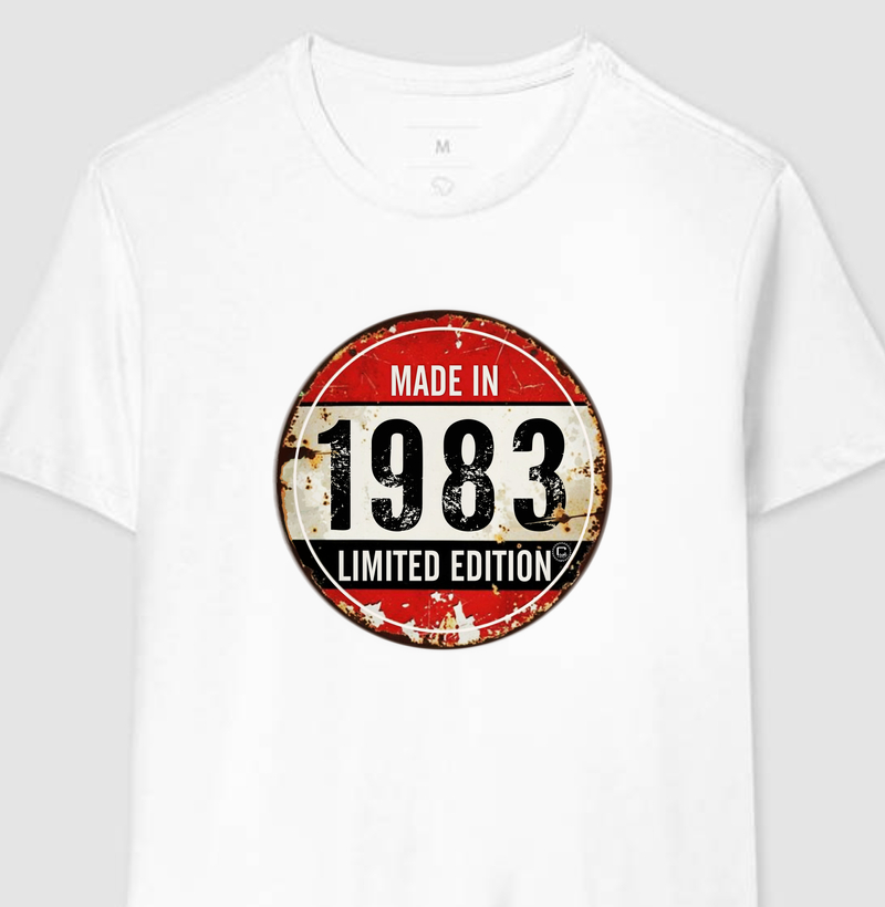 Made in 1983 círculo 