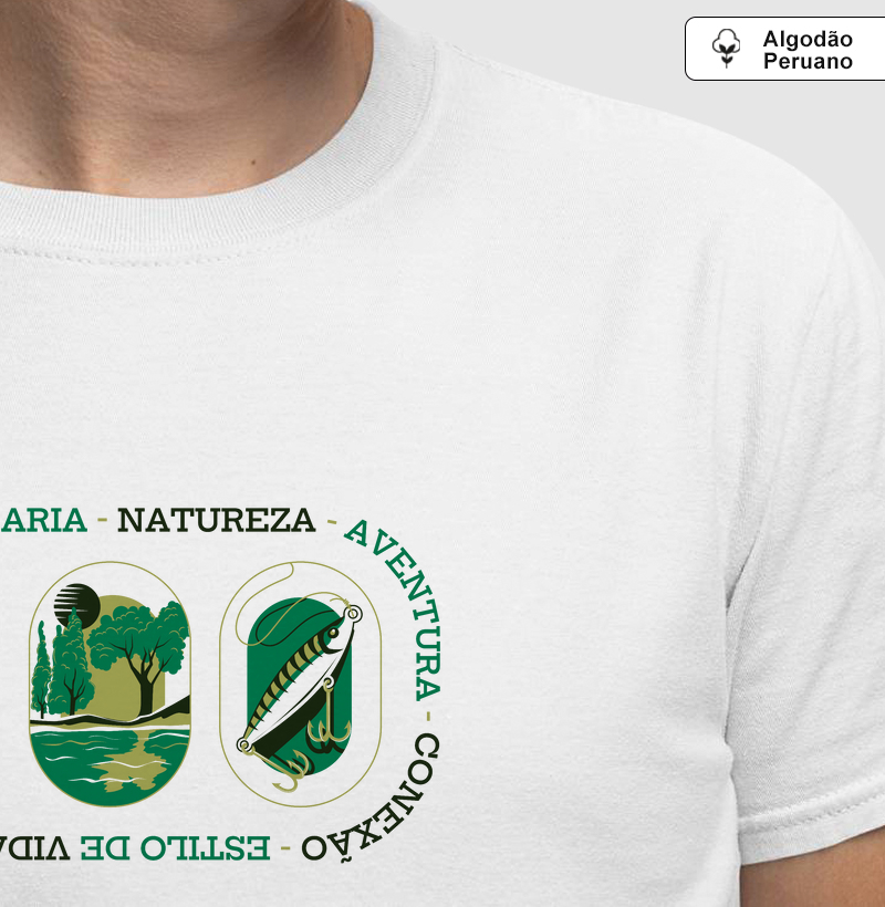 Camiseta Oversized Essência da Pesca