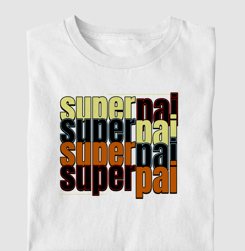 Camiseta Masculina Super pai