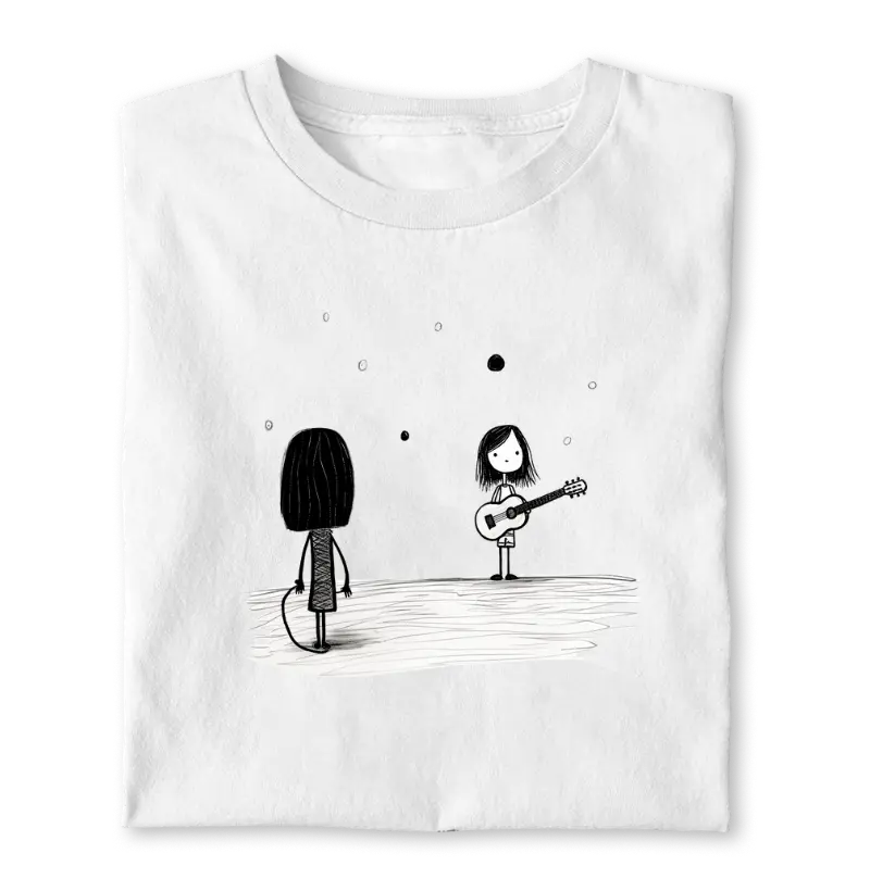 Arte Minimalista Cantora Violonista