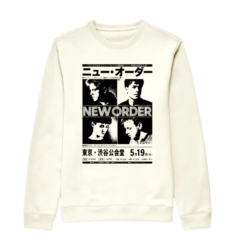 Suéter Moletom Tokyo New Order