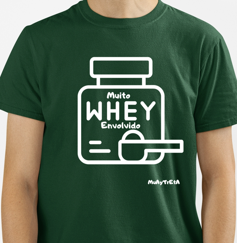 Muito whey envolvido