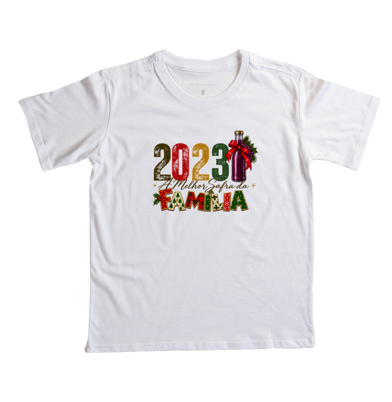 Camiseta Infantil A Melhor Safra da Família 2023