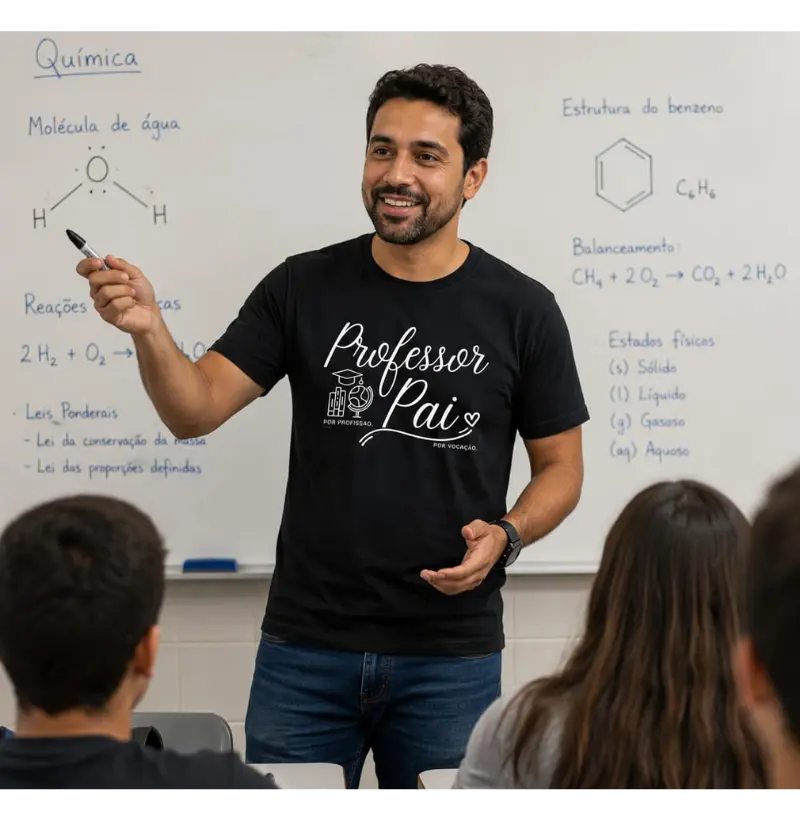 Professor por profissão, pai por vocação