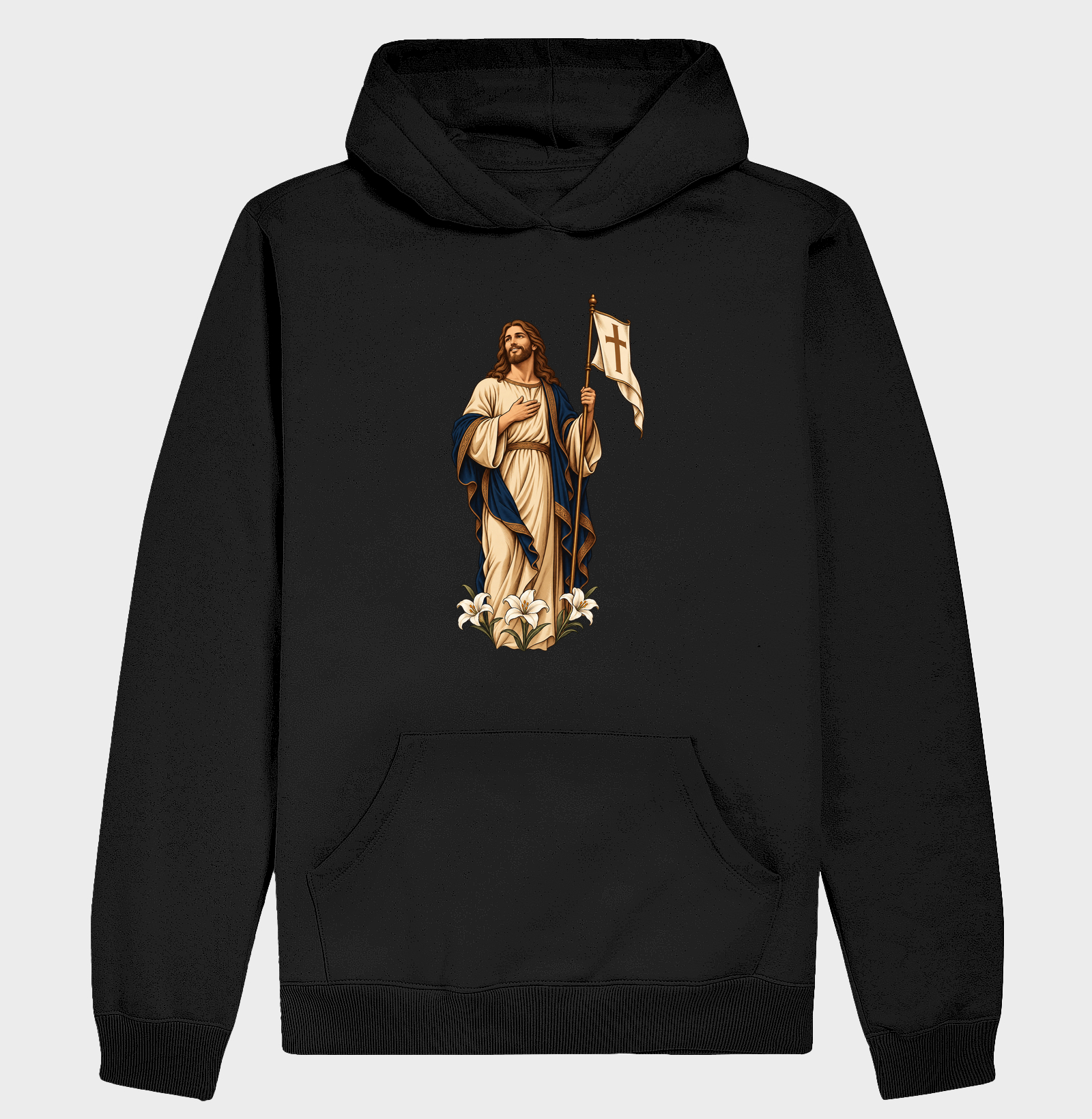 Cristo Ressuscitado - Cristo Vivo - Hoodie Moletom