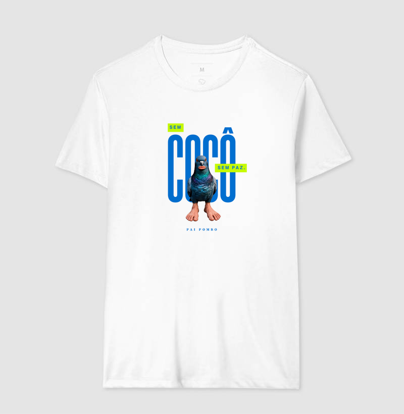 T-SHIRT SEM COCÔ, SEM PAZ. - Camiseta