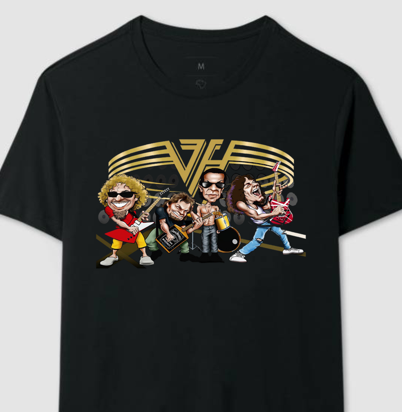 Van Halen - Integrantes Cartoon