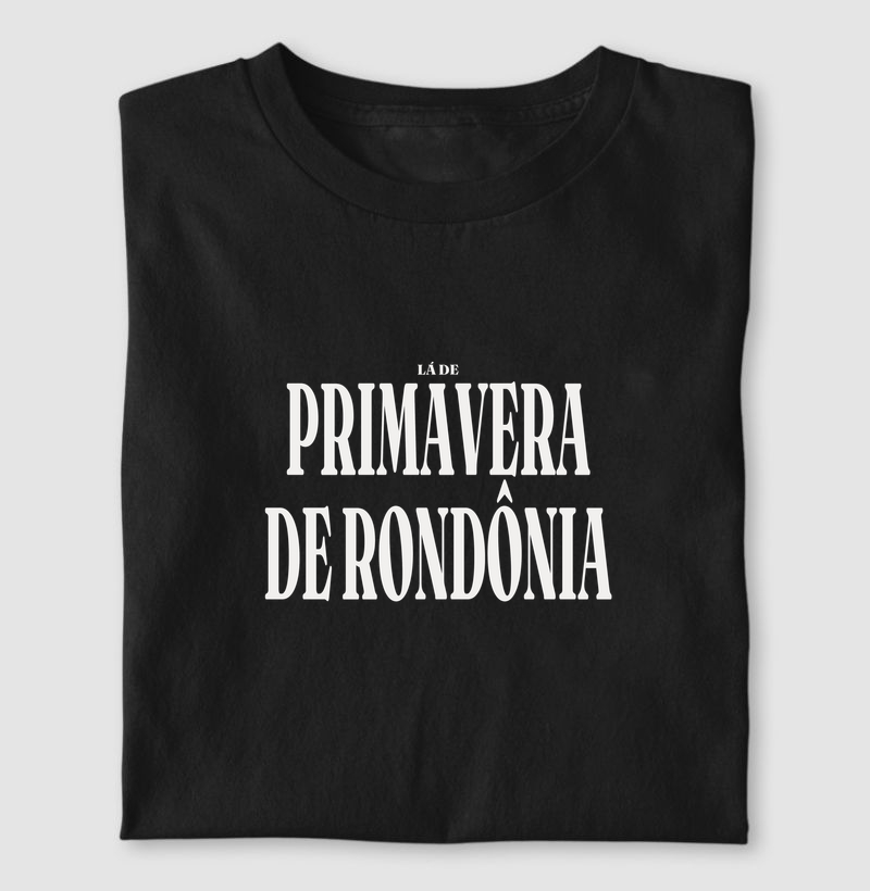 Primavera de Rondônia | Tipografia RO