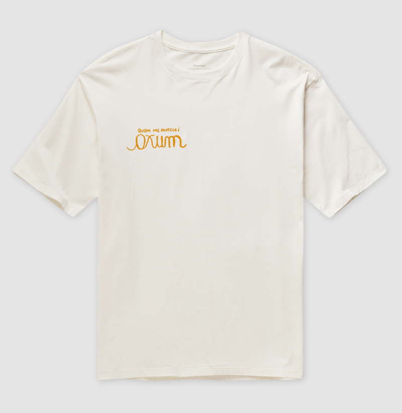 Quem me protege é Oxum - Camisa Orixá Oxum