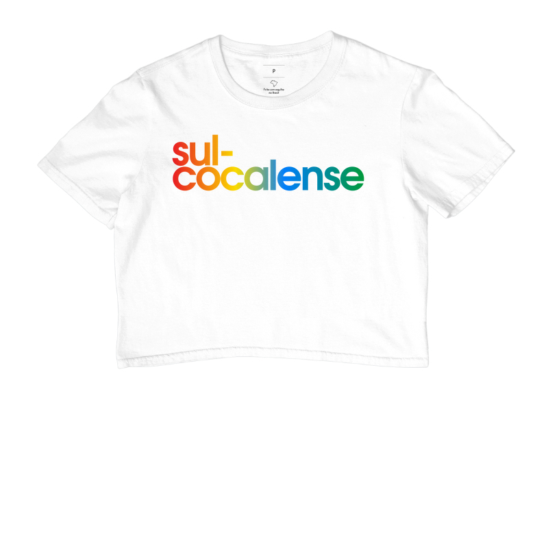 Cropped Sul-Cocalense Cores da Bandeira