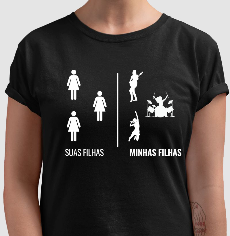 Suas Filhas, Minhas Filhas Baixista, Baterista e Vocalista