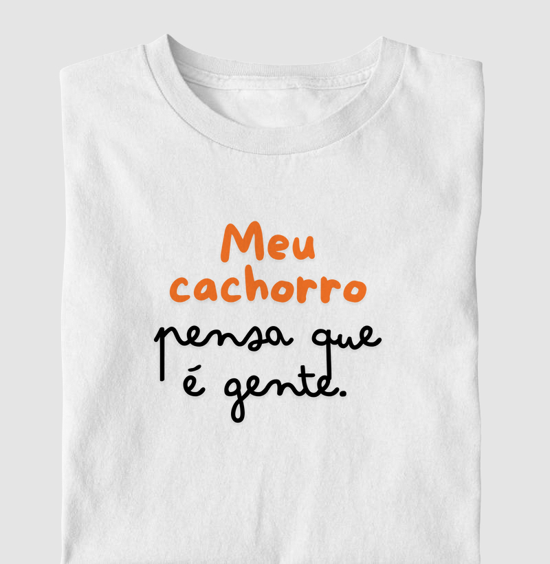 Meu cachorro pensa que é gente