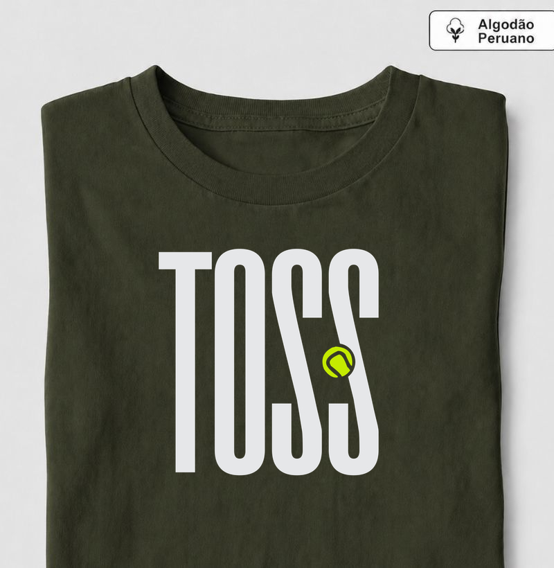 TOSS! - Camiseta Algodão Peruano