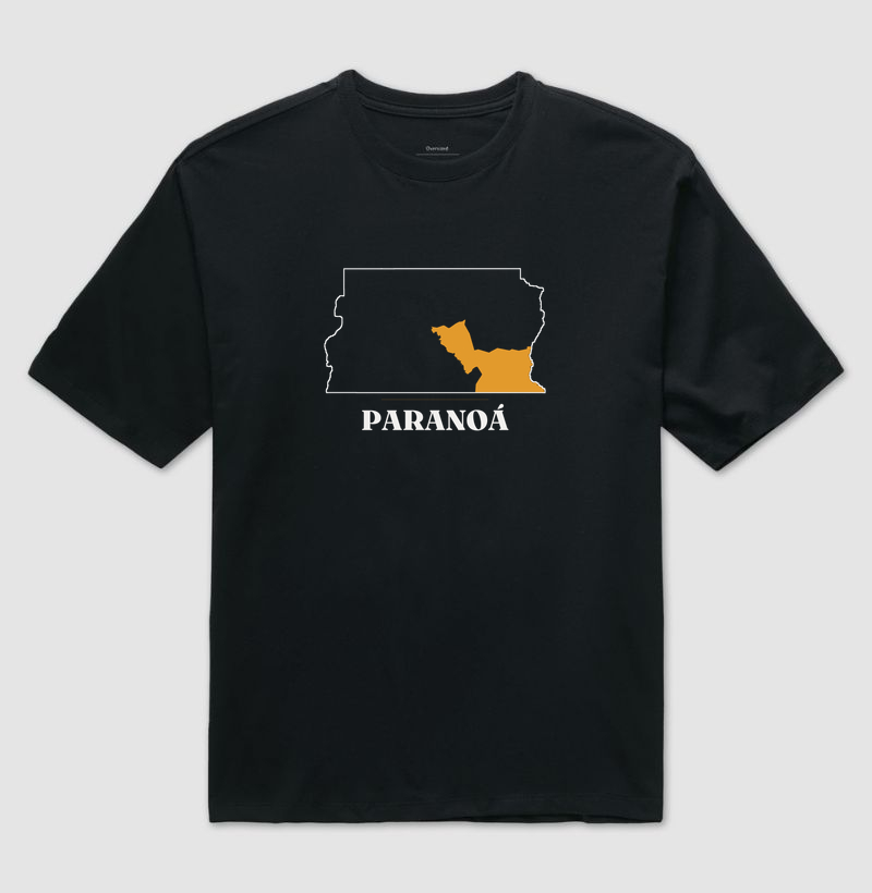 Paranoá | Traço DF - Camiseta Oversized