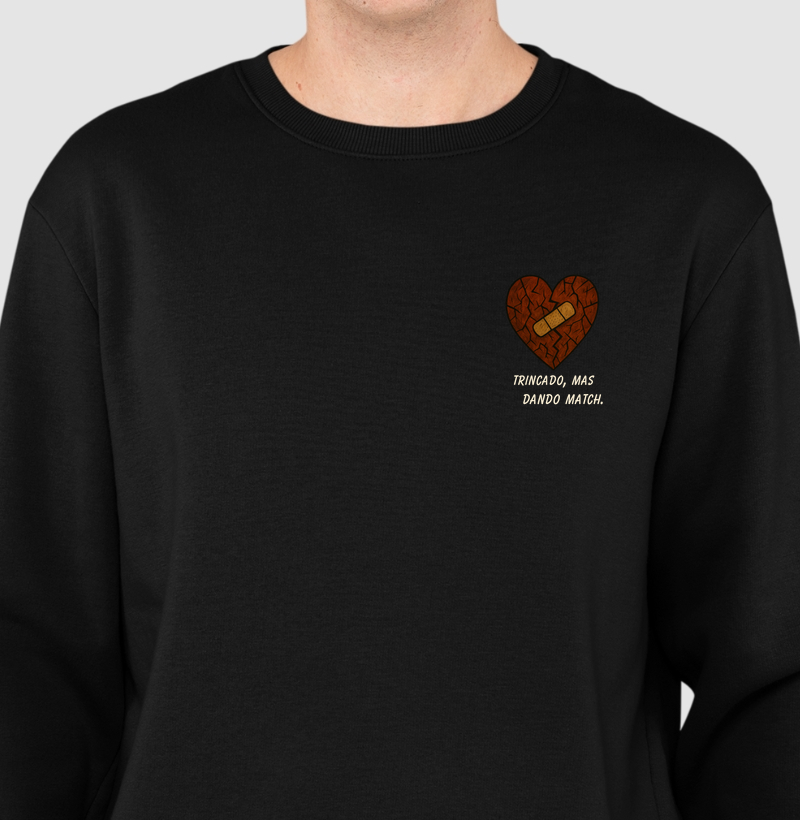 Trincado, mas dando mactch.