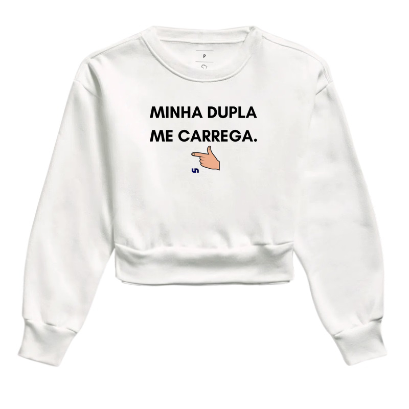 Minha dupla me carrega.