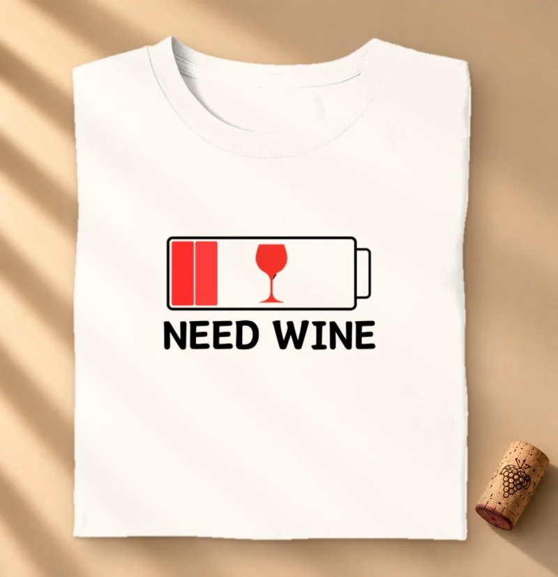 Camiseta Need Wine