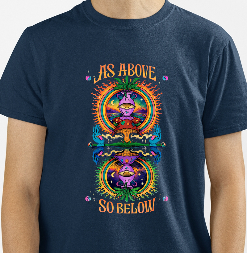 O que está em cima, é como está embaixo